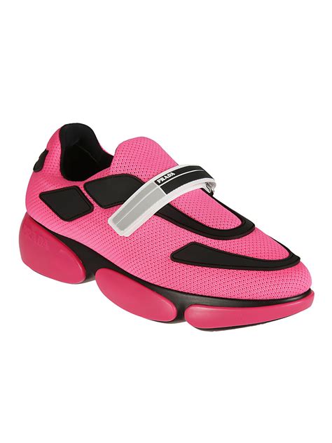 pink and white prada sneakers|pink Prada sneakers men.